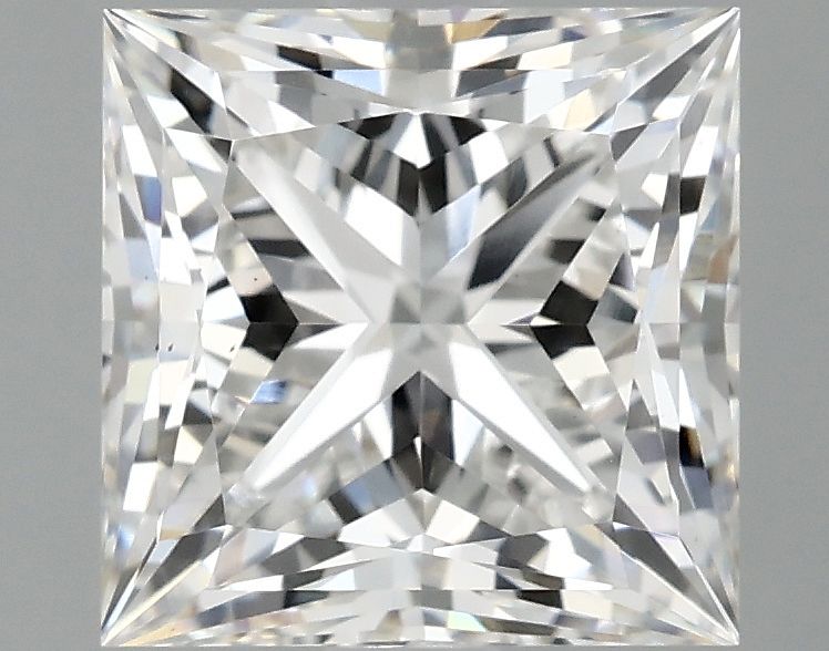 Lab Grown Diamond 2,1Ct E-VS1 Princess - IGILG808632985 1