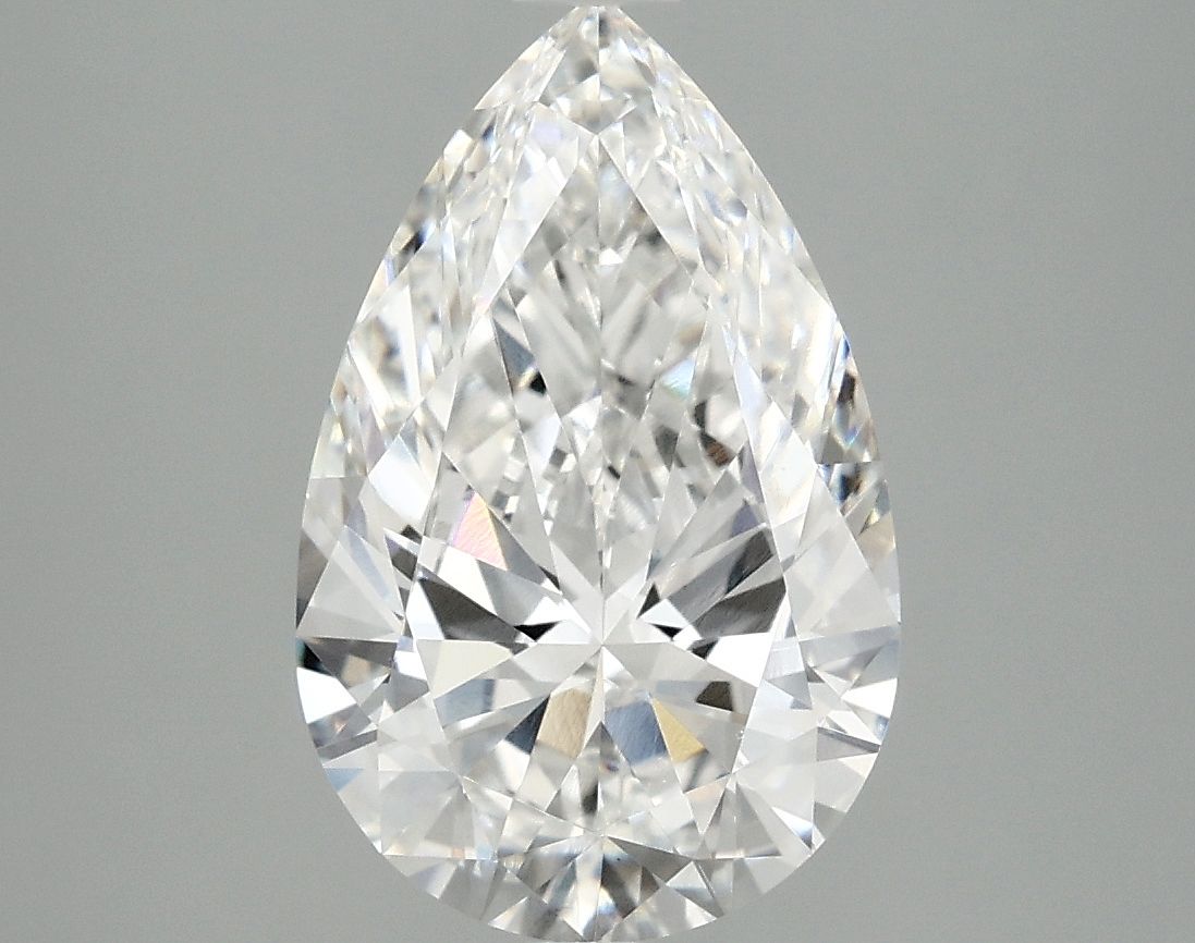 Lab Grown Diamond 2,96Ct E-VVS2 Pear - IGILG806632922 1