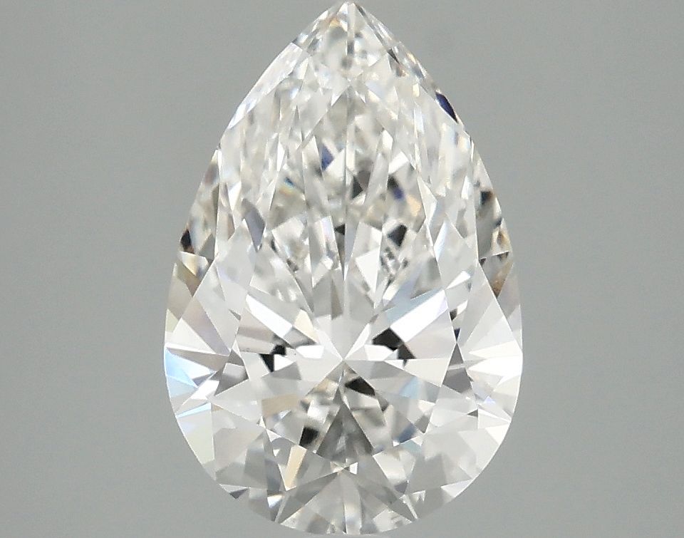 Lab Grown Diamond 2,08Ct F-VS1 Pear - IGILG801606371 1