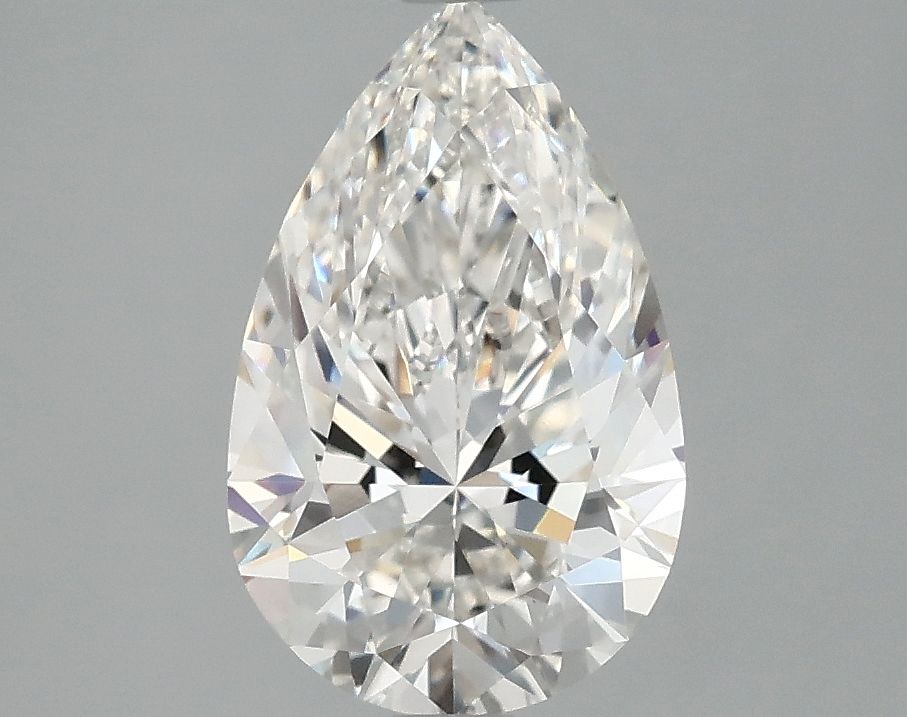 Lab Grown Diamond 2,1Ct F-VVS2 Pear - IGILG801661268 1