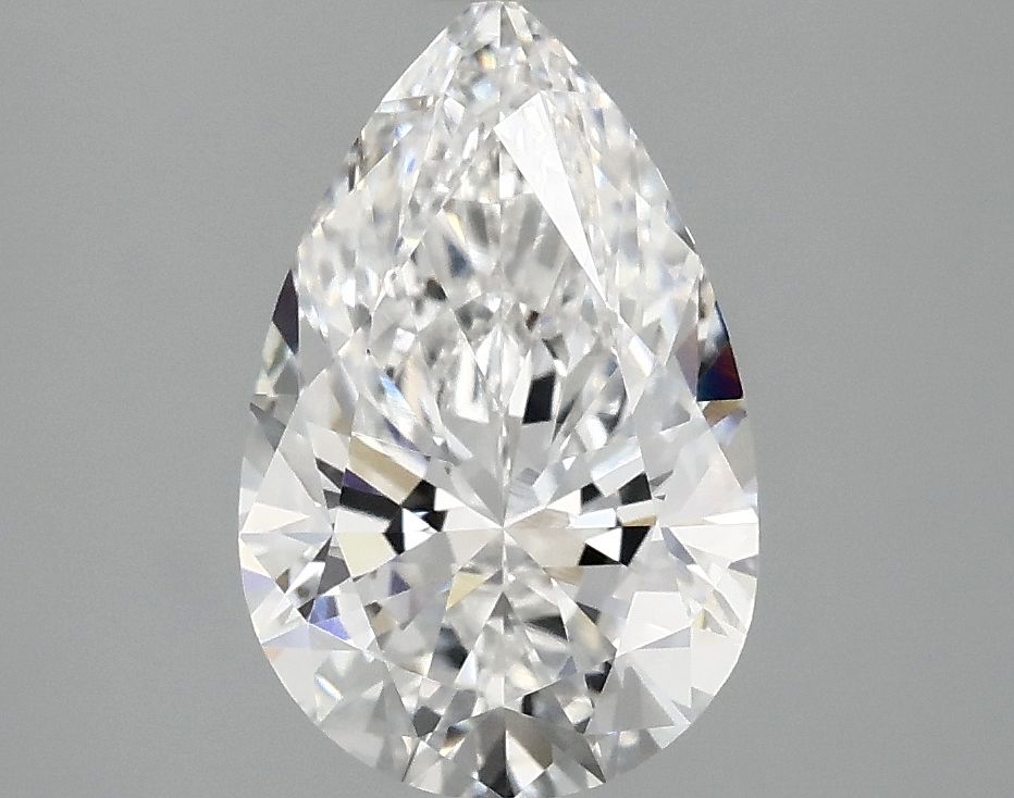 Lab Grown Diamond 2,1Ct E-VVS2 Pear - IGILG800658972 1