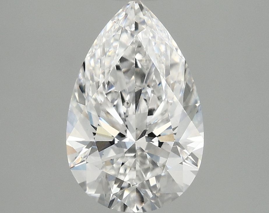 Lab Grown Diamond 2,1Ct E-VS1 Pear - IGILG802633236 1