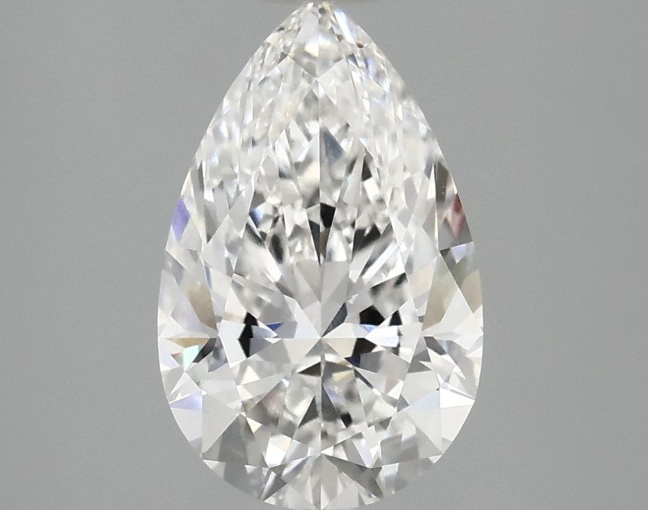 Lab Grown Diamond 2,1Ct E-VVS2 Pear - IGILG801604808 1