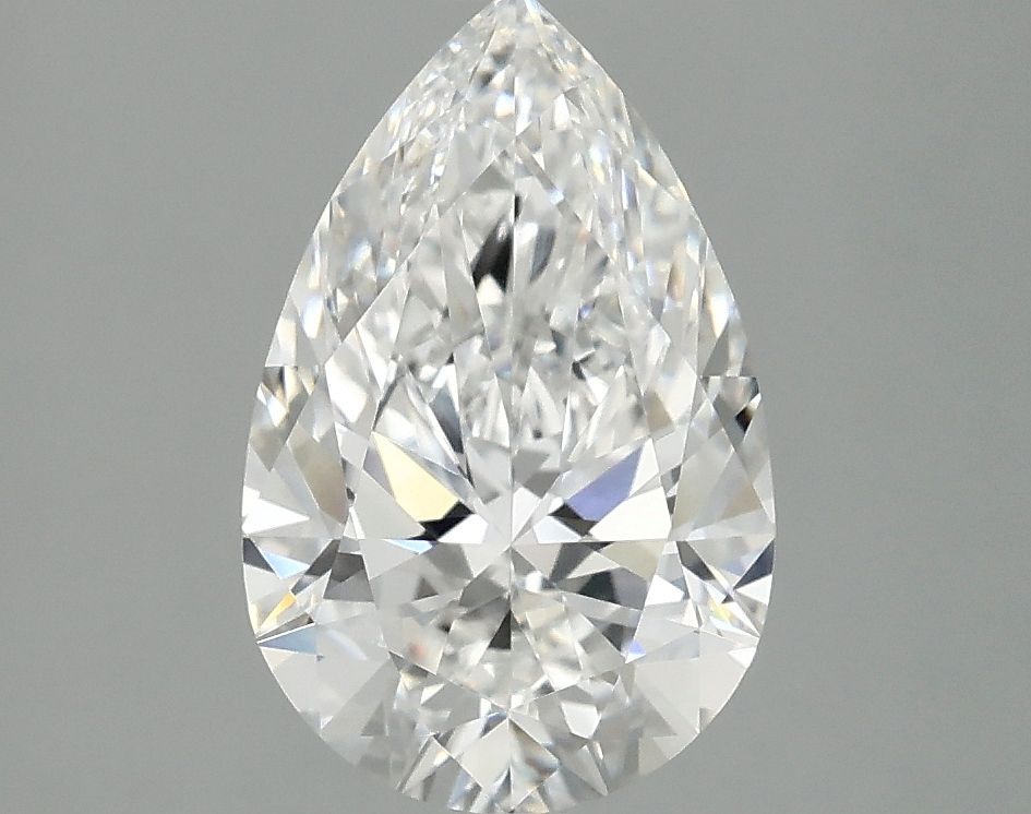 Lab Grown Diamond 2,1Ct E-VVS2 Pear - IGILG801680585 1