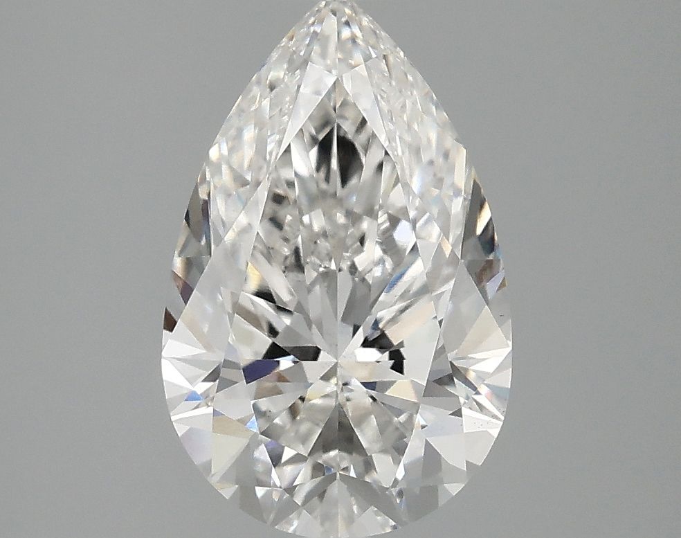 Lab Grown Diamond 2,59Ct F-VS1 Pear - IGILG807671696 1