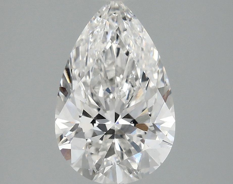 Lab Grown Diamond 2,1Ct E-VS1 Pear - IGILG801672990 1