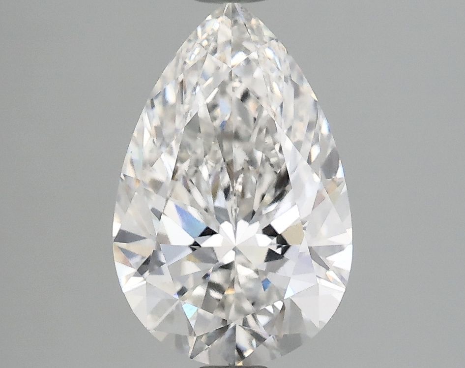 Lab Grown Diamond 2,1Ct F-VVS2 Pear - IGILG799696687 1