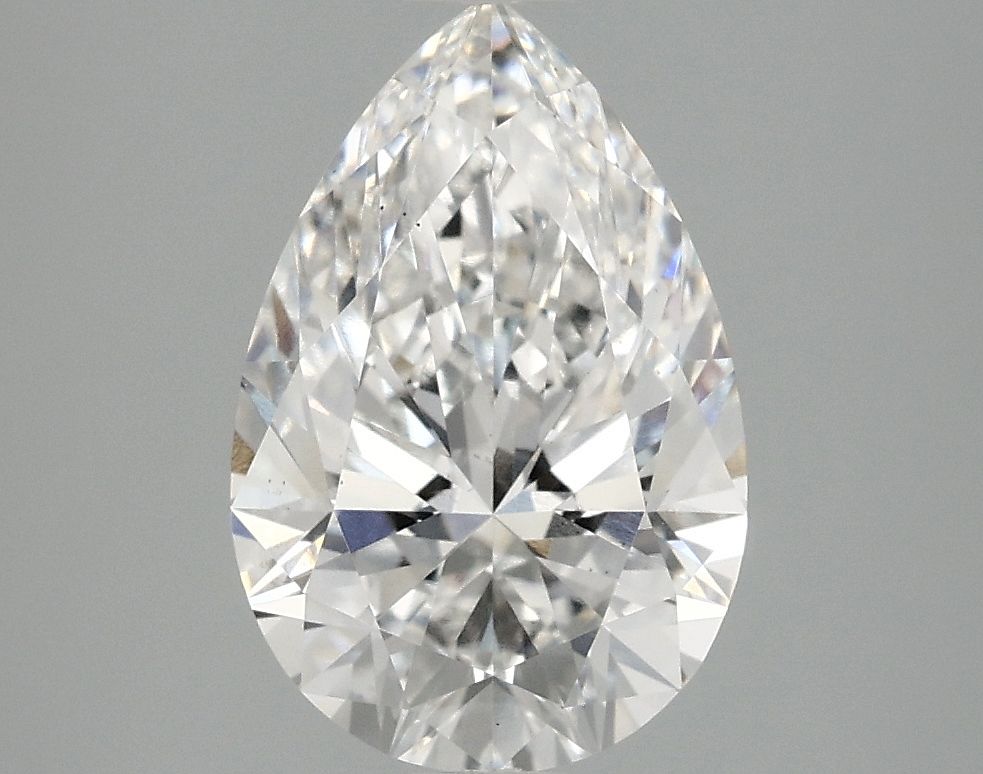 Lab Grown Diamond 2,58Ct E-VS1 Pear - IGILG729517278 1