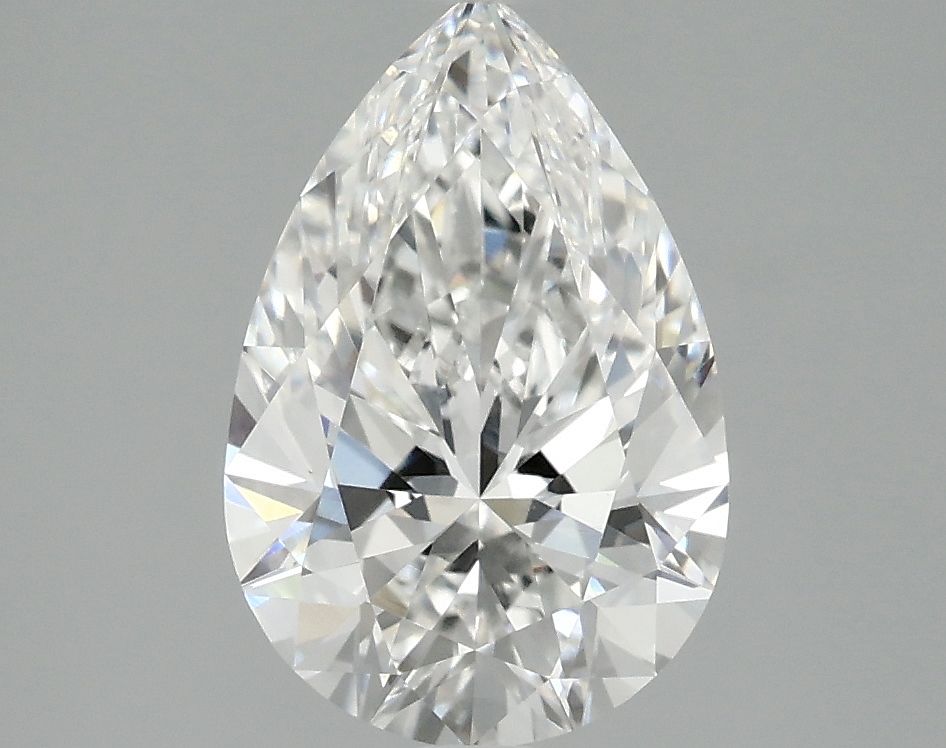 Lab Grown Diamond 2,1Ct E-VVS2 Pear - IGILG802602895 1