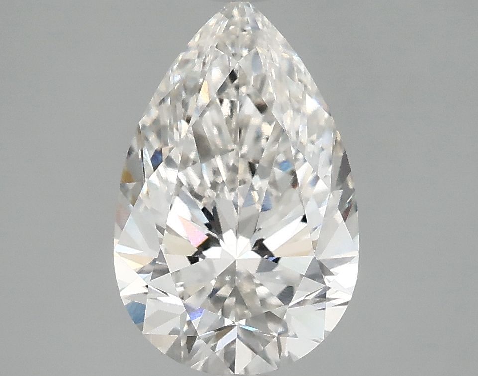 Lab Grown Diamond 2,52Ct F-VVS2 Pear - IGILG800610216 1