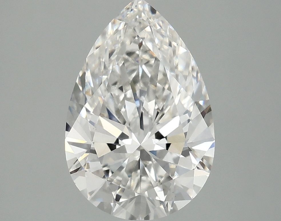 Lab Grown Diamond 2,52Ct F-VS1 Pear - IGILG801630515 1