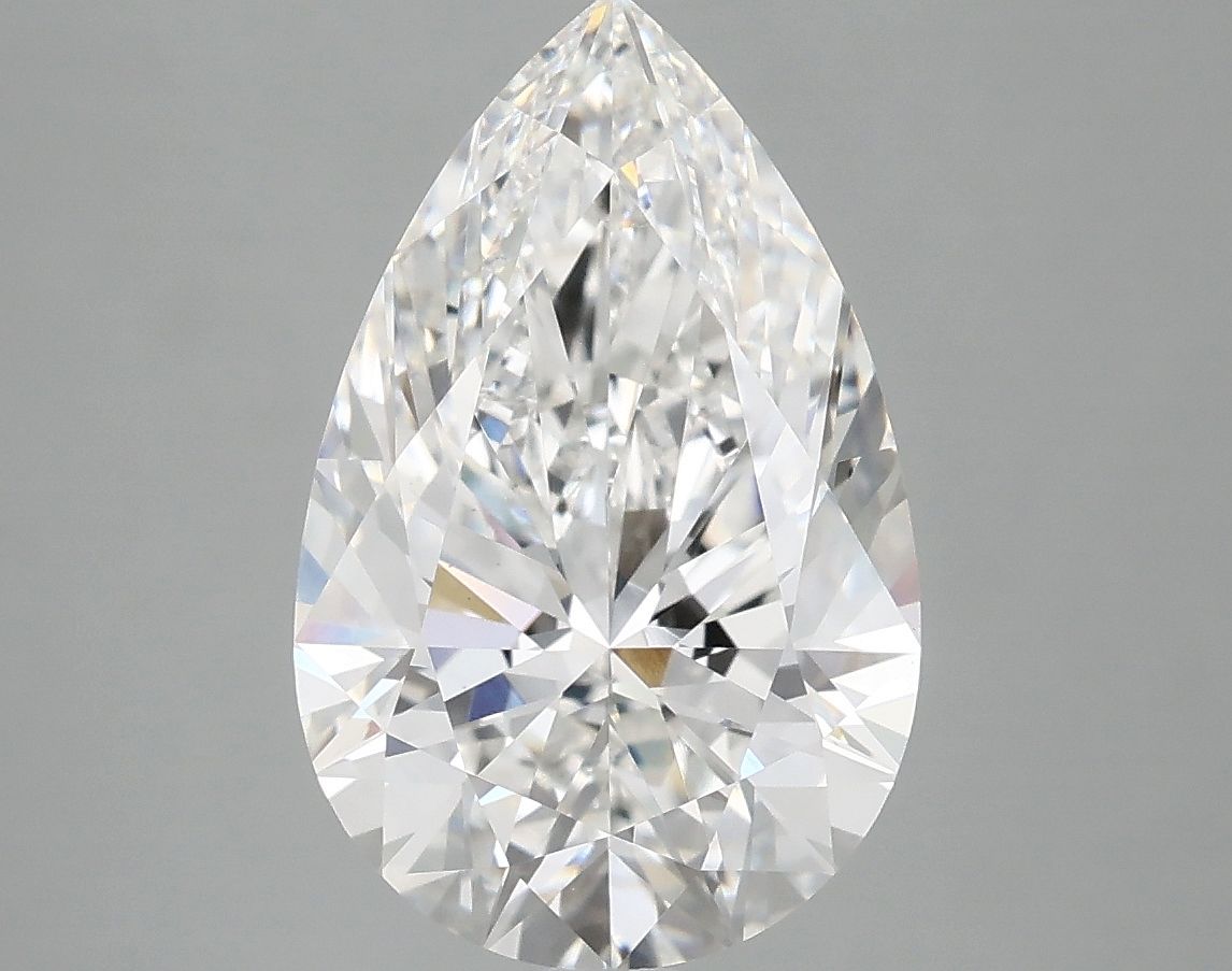 Lab Grown Diamond 3,91Ct E-VS1 Pear - IGILG803604446 1