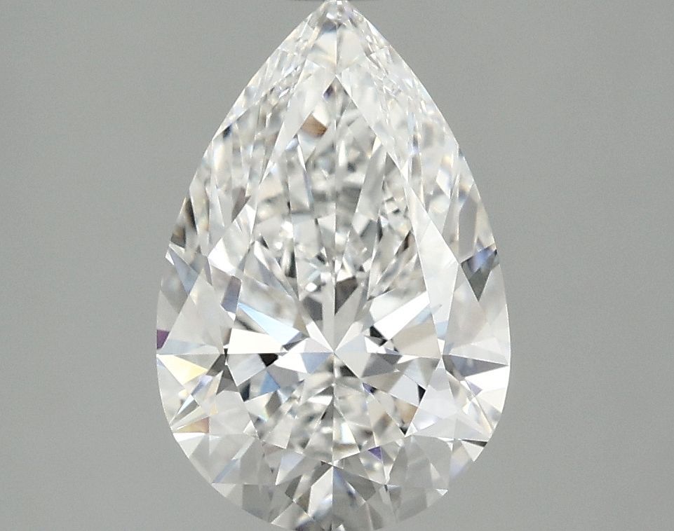 Lab Grown Diamond 2,1Ct E-VVS2 Pear - IGILG801604008 1