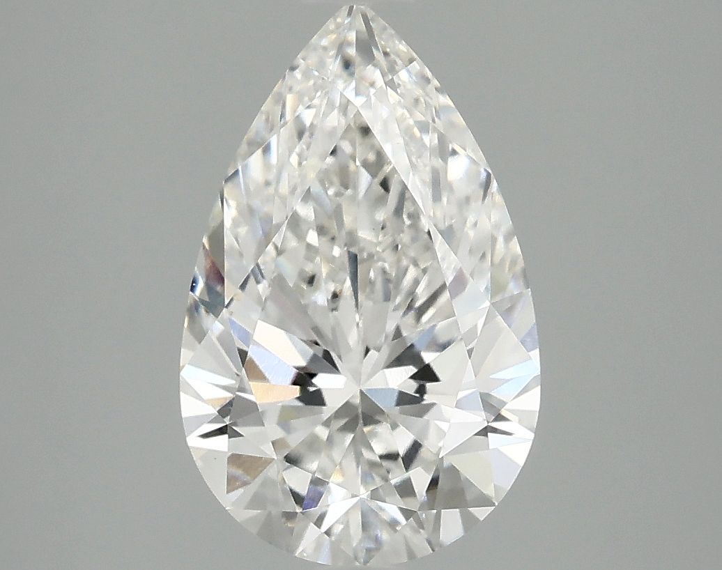 Lab Grown Diamond 2,52Ct F-VVS2 Pear - IGILG801636130 1