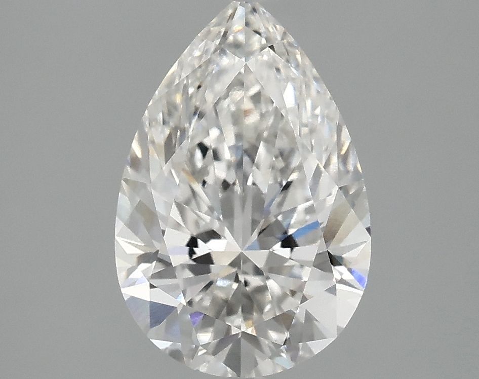 Lab Grown Diamond 2,1Ct E-VVS2 Pear - IGILG801601342 1