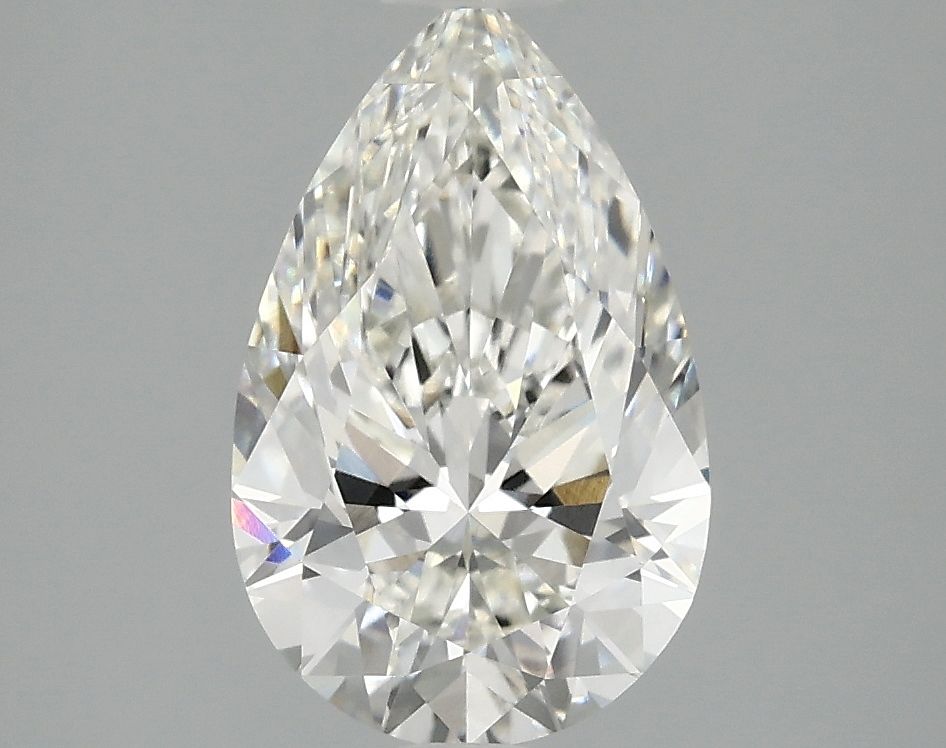 Lab Grown Diamond 2,1Ct G-VVS1 Pear - IGILG801617195 1