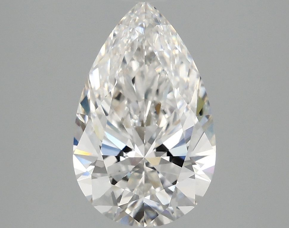 Lab Grown Diamond 2,1Ct E-VVS2 Pear - IGILG801615526 1