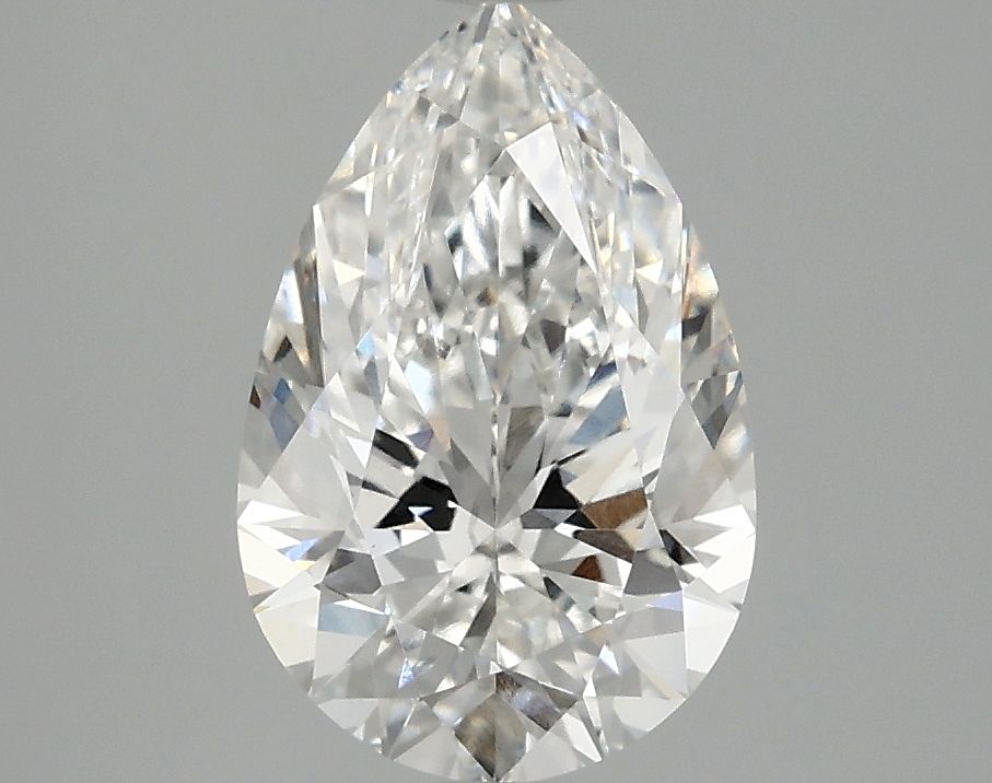Lab Grown Diamond 2,1Ct E-VS1 Pear - IGILG802602947 1