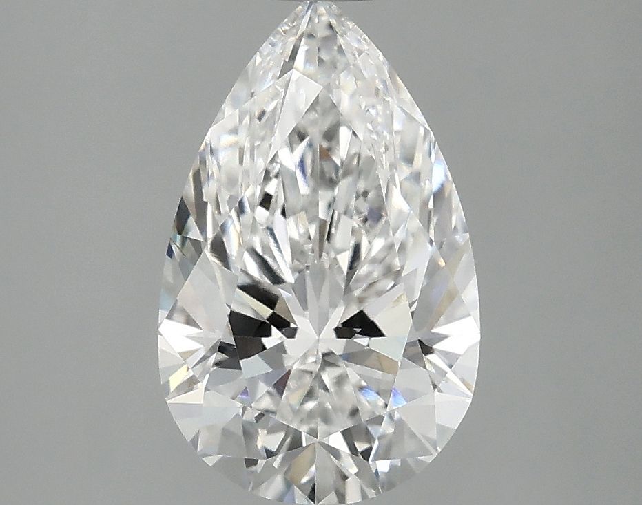 Lab Grown Diamond 2,1Ct D-VVS2 Pear - IGILG801664558 1