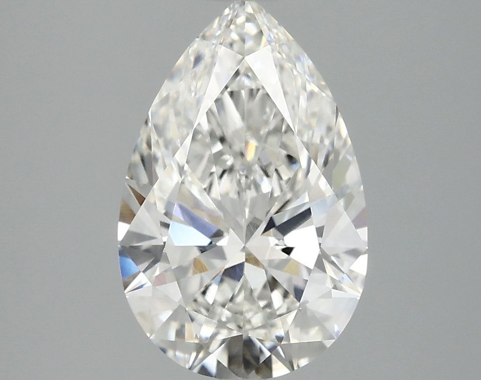 Lab Grown Diamond 2,52Ct F-VVS2 Pear - IGILG801666416 1