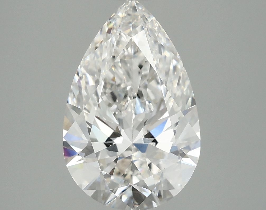 Lab Grown Diamond 2,56Ct F-VVS2 Pear - IGILG802625239 1