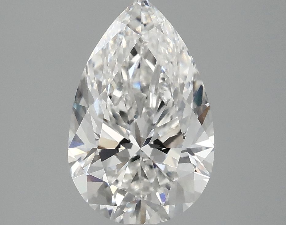 Lab Grown Diamond 2,02Ct E-VVS2 Pear - IGILG802625620 1