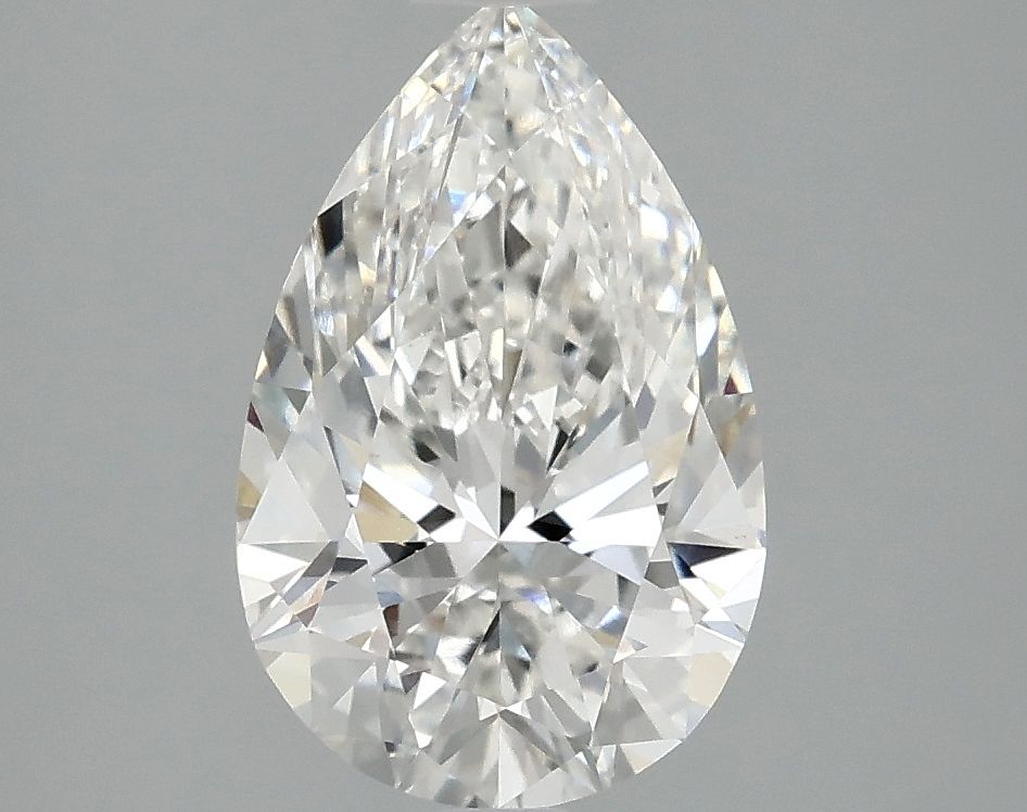 Lab Grown Diamond 2,1Ct F-VVS2 Pear - IGILG800670381 1