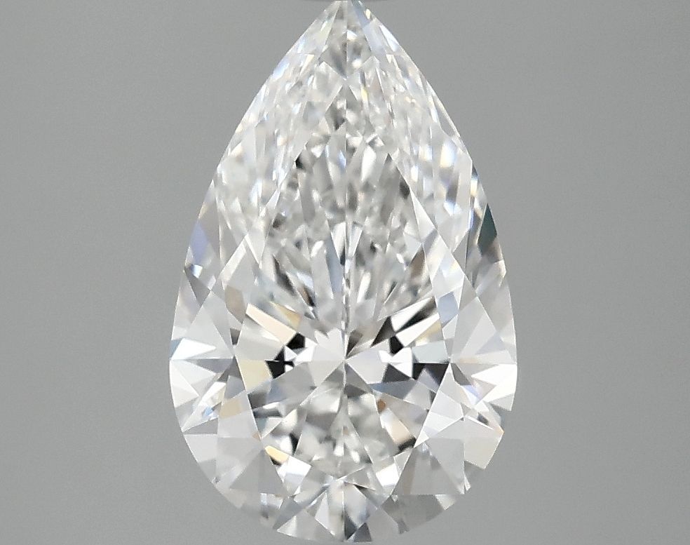 Lab Grown Diamond 2,1Ct E-VVS2 Pear - IGILG801666328 1