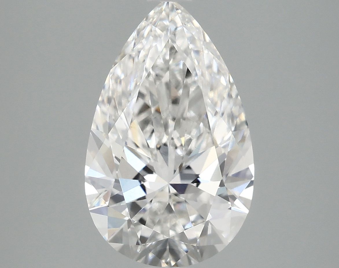 Lab Grown Diamond 2,85Ct F-VVS2 Pear - IGILG801649297 1