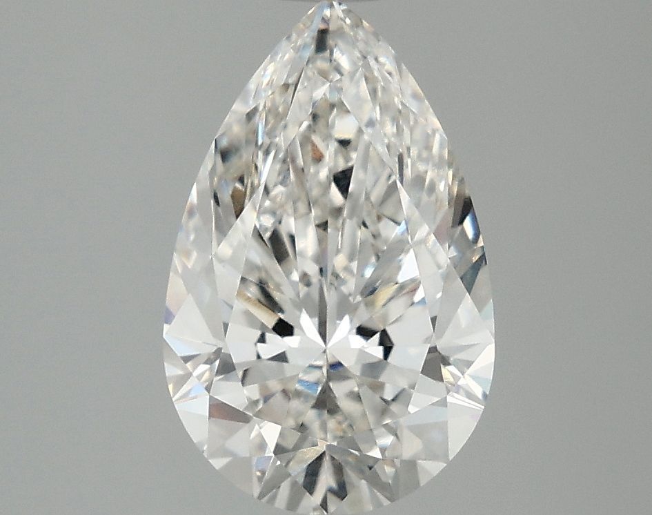 Lab Grown Diamond 2,84Ct G-VVS2 Pear - IGILG801604012 1