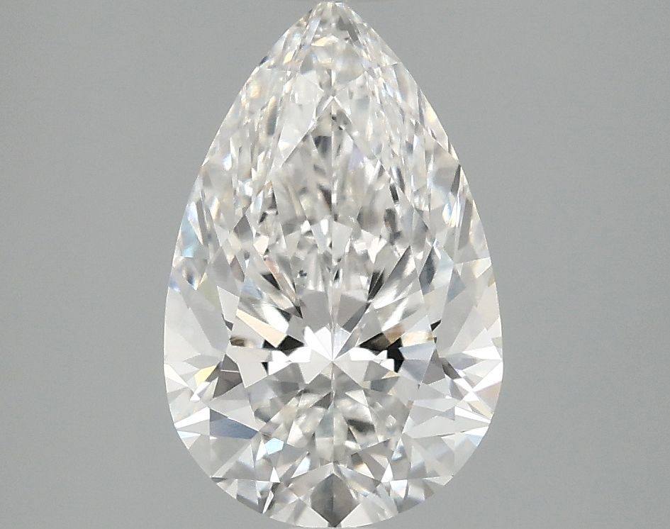 Lab Grown Diamond 2,1Ct F-VVS2 Pear - IGILG800666654 1