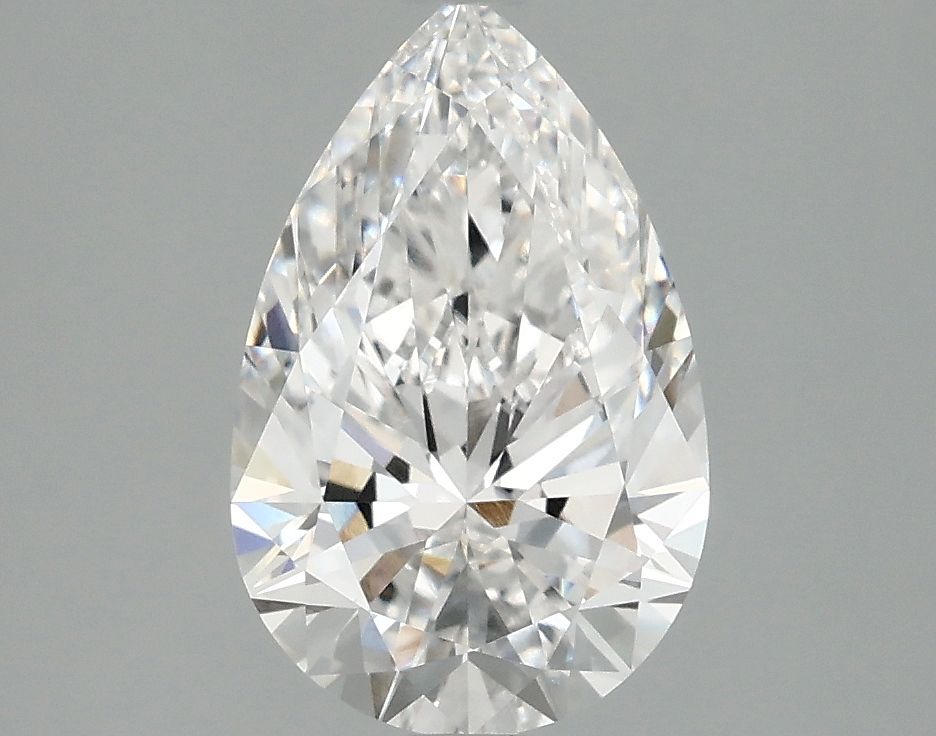 Lab Grown Diamond 2,1Ct E-VVS2 Pear - IGILG800607905 1