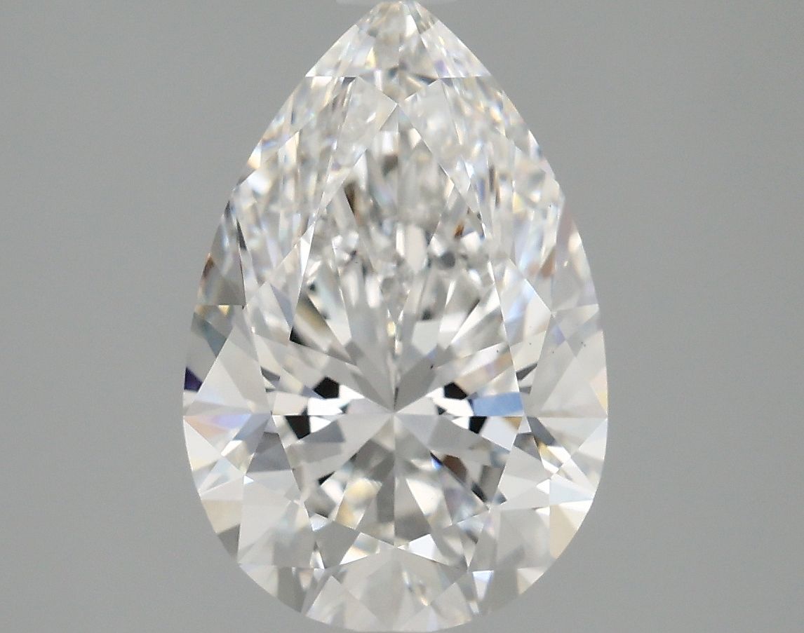 Lab Grown Diamond 2,1Ct E-VS1 Pear - IGILG797608434 1