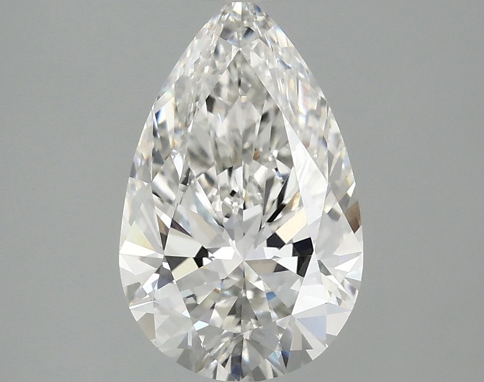 Lab Grown Diamond 2,1Ct F-VVS2 Pear - IGILG800623971 1