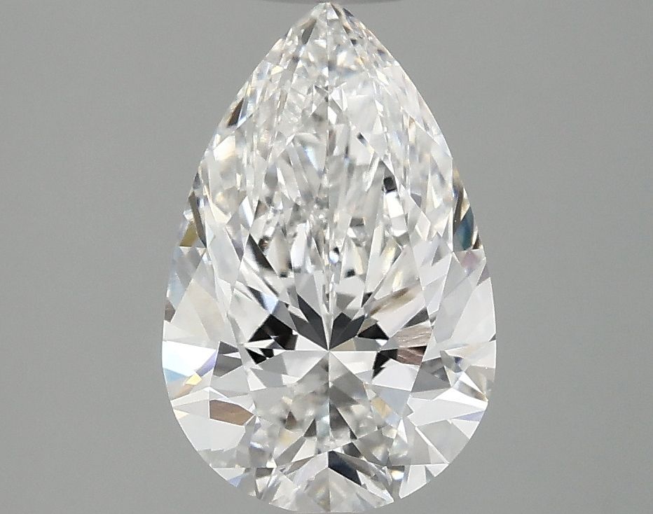 Lab Grown Diamond 2,1Ct E-VVS2 Pear - IGILG800666086 1