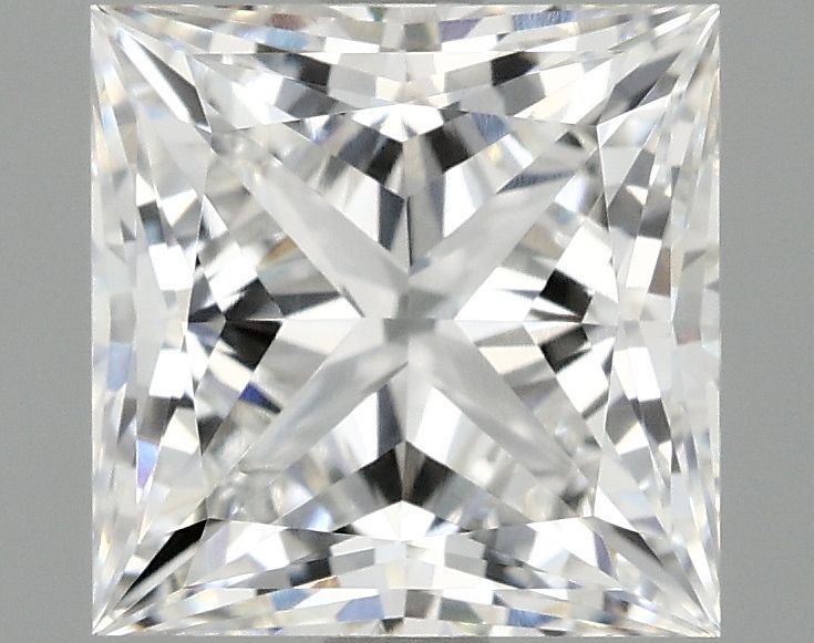 Lab Grown Diamond 2,1Ct E-VVS2 Princess - IGILG792607916 1
