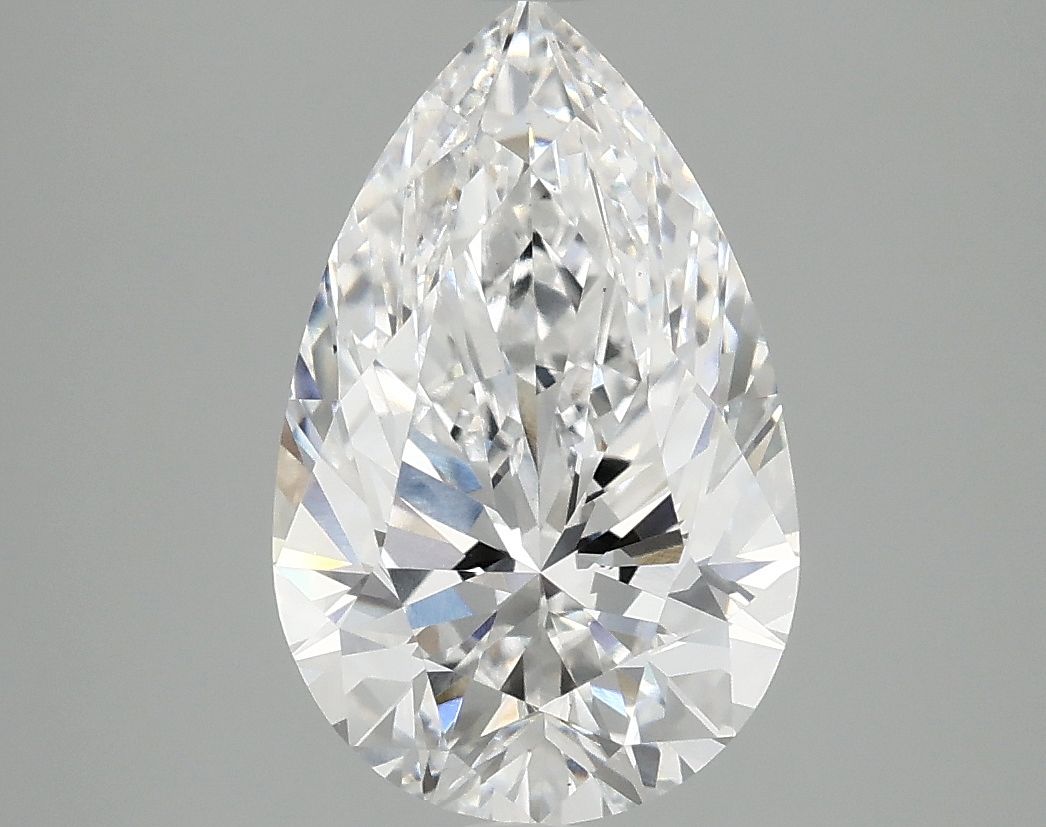 Lab Grown Diamond 3,09Ct E-VS1 Pear - IGILG772631382 1