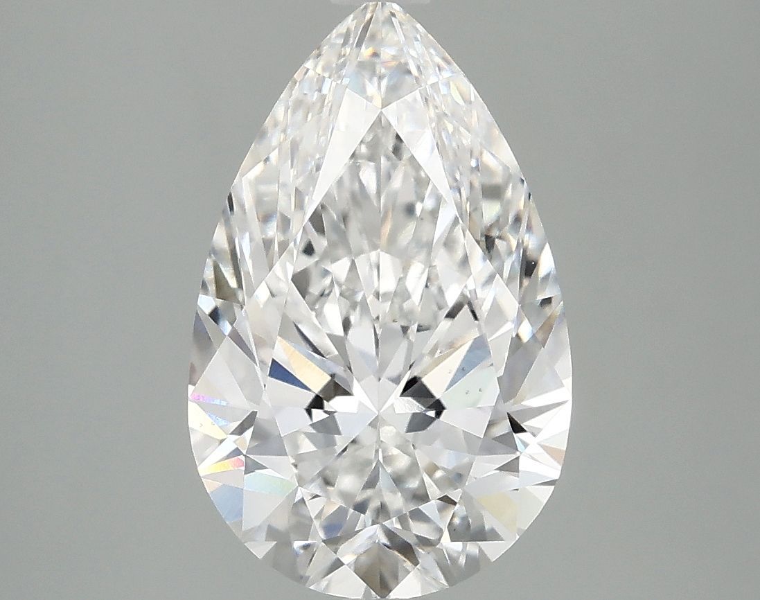 Lab Grown Diamond 3,1Ct E-VS1 Pear - IGILG763665782 1