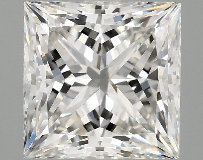 Lab Grown Diamond 2,58Ct F-VS1 Princess - IGILG790643649 1