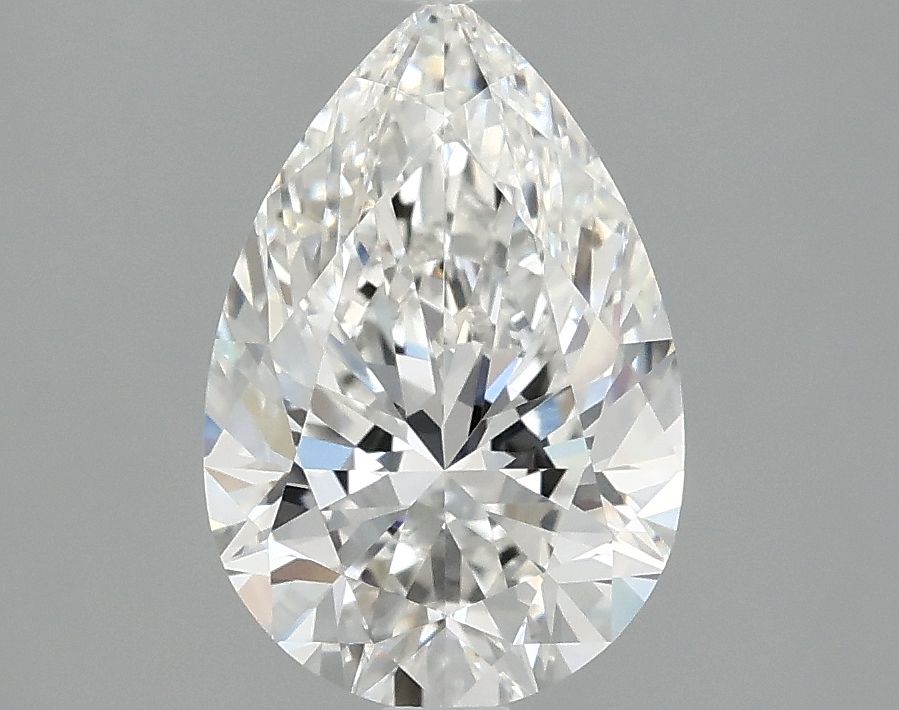 Lab Grown Diamond 2,1Ct F-VVS2 Pear - IGILG791630903 1