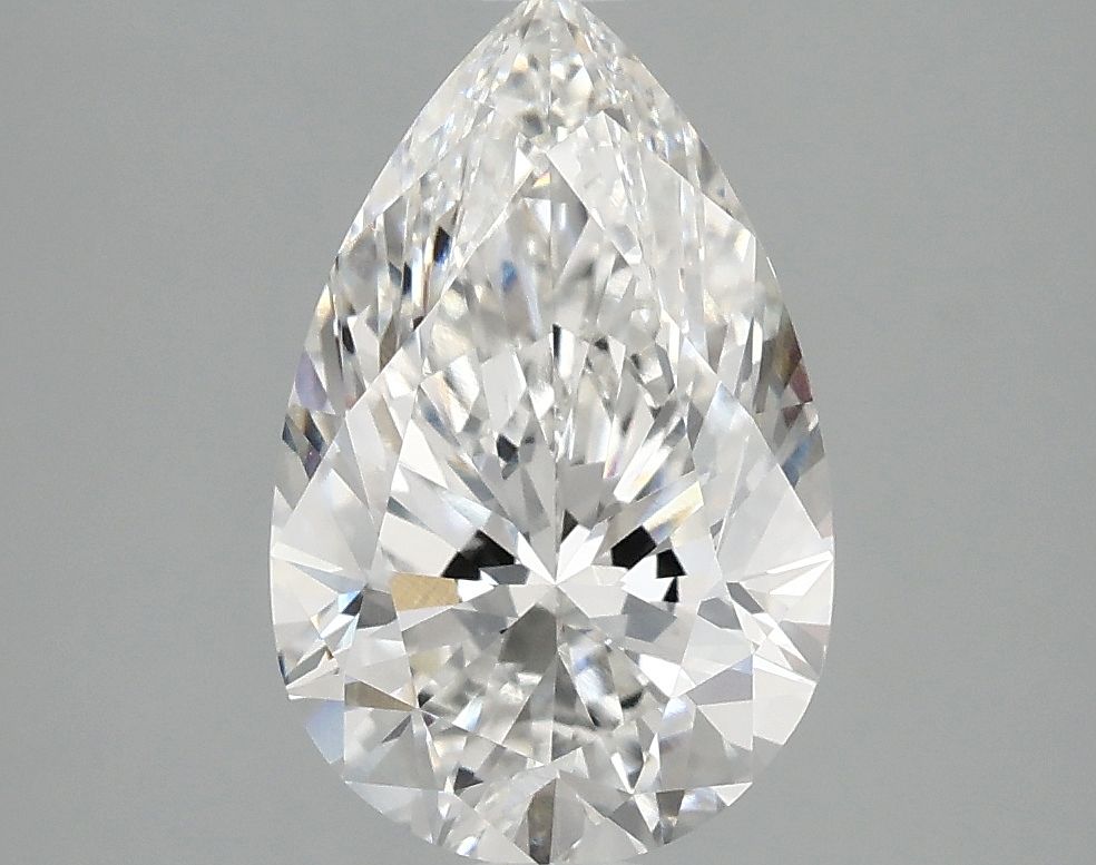 Lab Grown Diamond 2,5Ct F-VVS2 Pear - IGILG775621206 1
