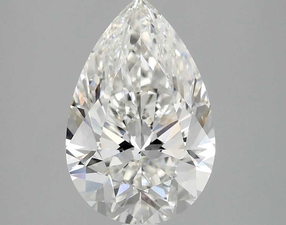 Lab Grown Diamond 2,5Ct F-VVS2 Pear - IGILG800675621 1