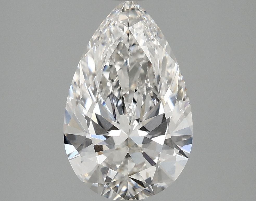 Lab Grown Diamond 2,02Ct F-VVS2 Pear - IGILG799686210 1