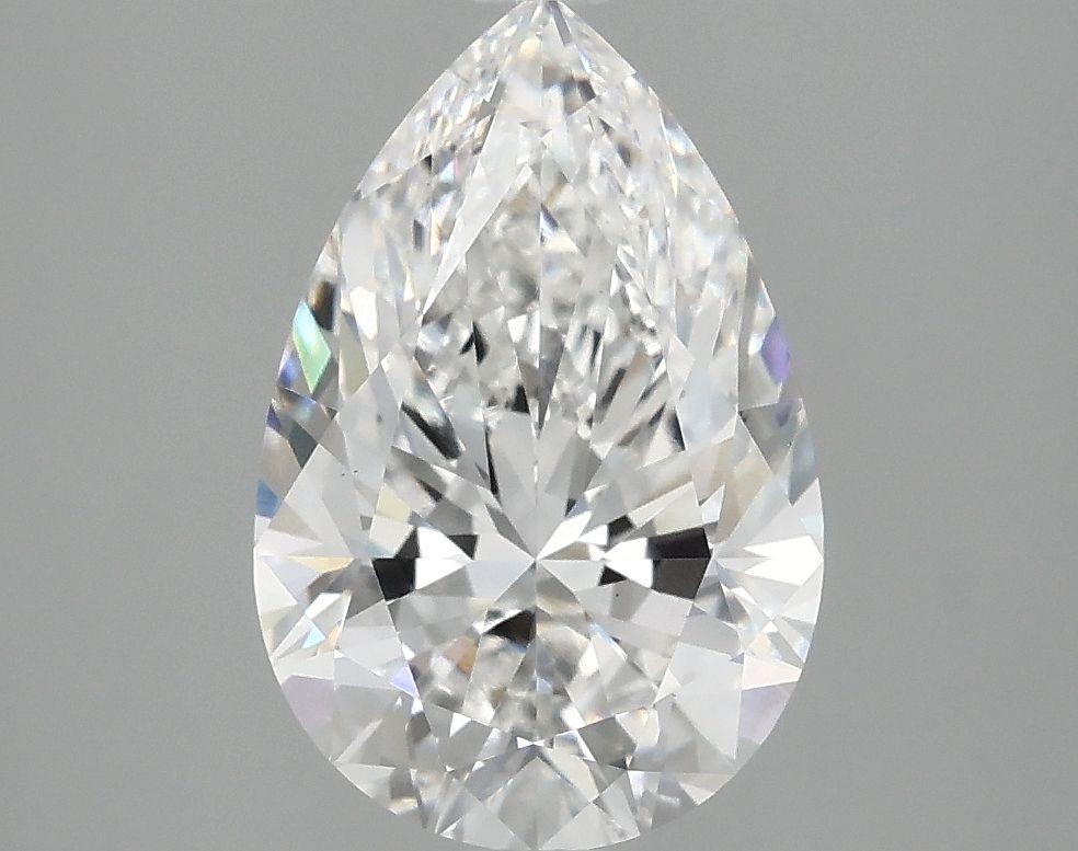 Lab Grown Diamond 2,59Ct D-VS1 Pear - IGILG801603229 1