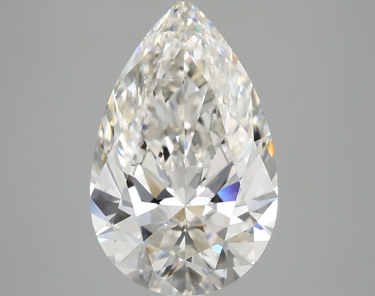 Lab Grown Diamond 3,89Ct F-VVS2 Pear - IGILG797605300 1