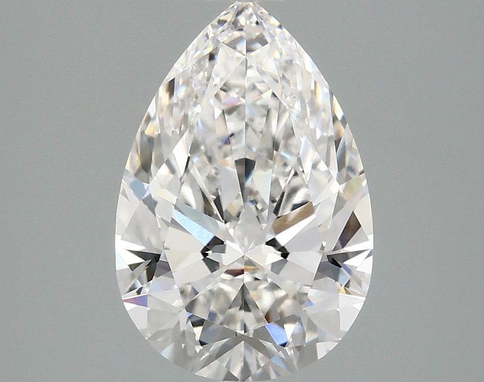 Lab Grown Diamond 2,46Ct E-VVS2 Pear - IGILG782630493 1