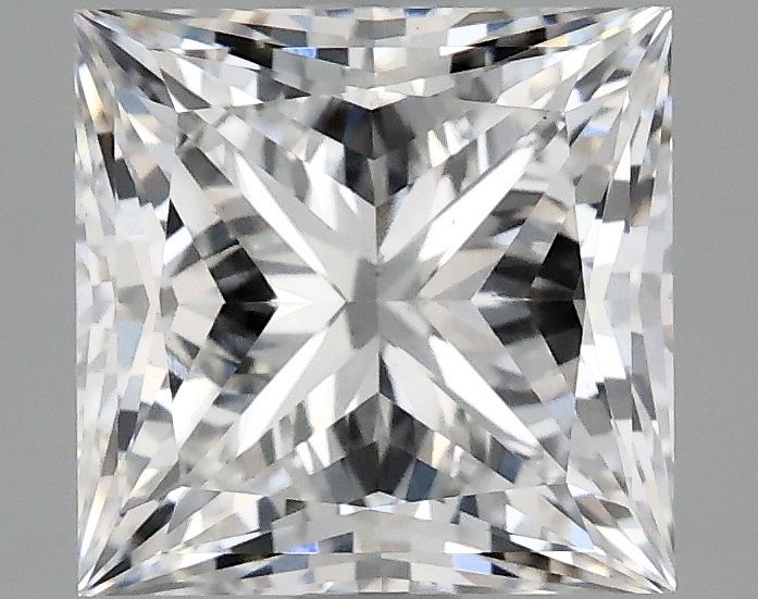 Lab Grown Diamond 2,1Ct E-VS1 Princess - IGILG810617083 1