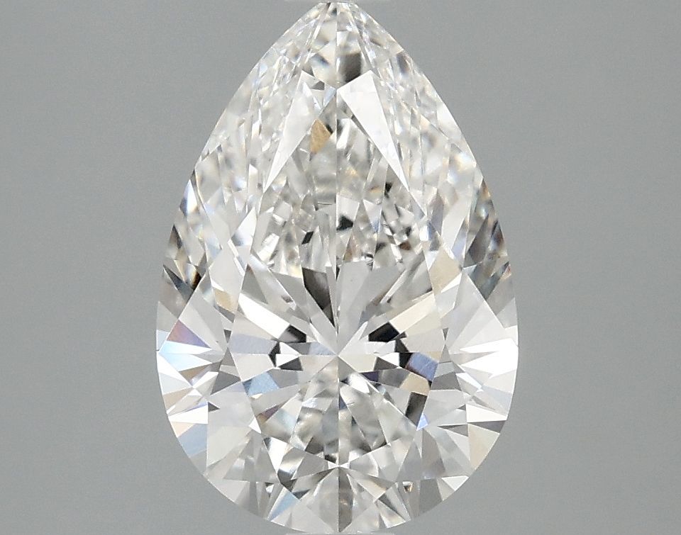 Lab Grown Diamond 2,4Ct F-VVS2 Pear - IGILG760567191 1