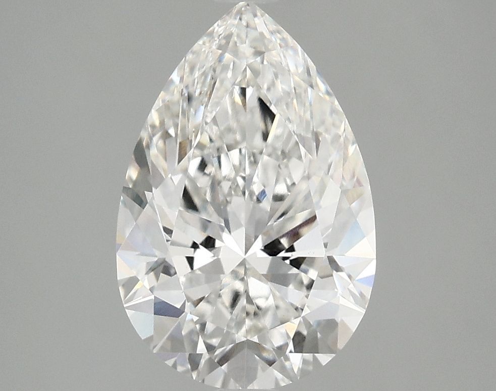 Lab Grown Diamond 2,59Ct F-VVS2 Pear - IGILG809682856 1