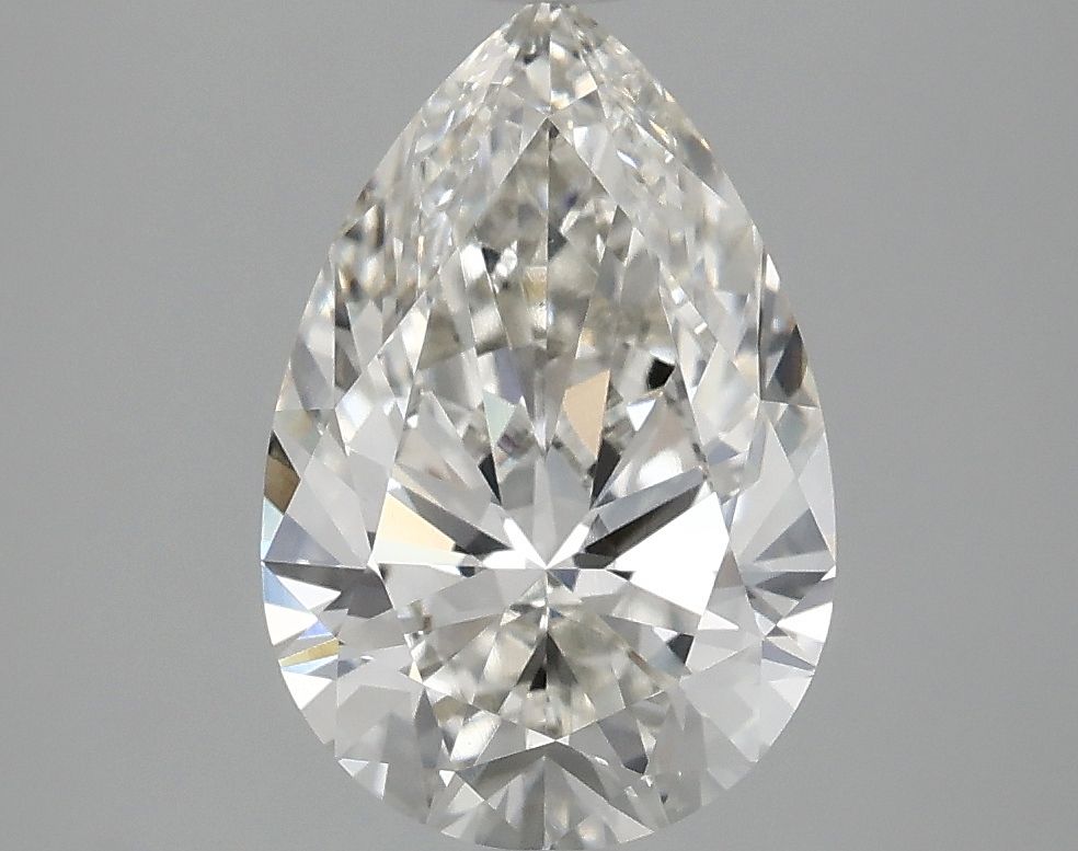 Lab Grown Diamond 2,5Ct G-VVS2 Pear - IGILG773649682 1
